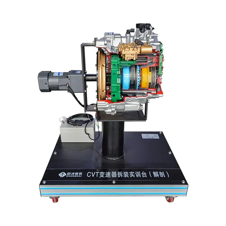 Lekòl otomobil Ekipman Cutaway kanpe ak antrenè transmisyon transmisyon